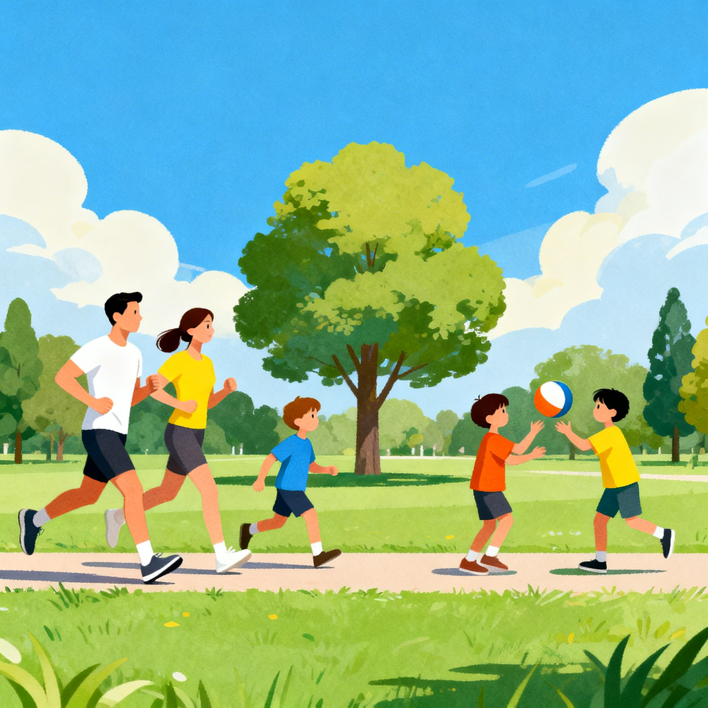 Attività familiari per rafforzare la salute